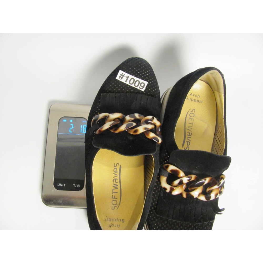 Softwaves Oxford Black Suede Tassel with Chain - Picture 7 of 7